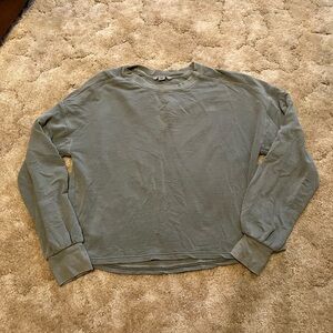 American Eagle Sage Green Crewneck Sweatshirt